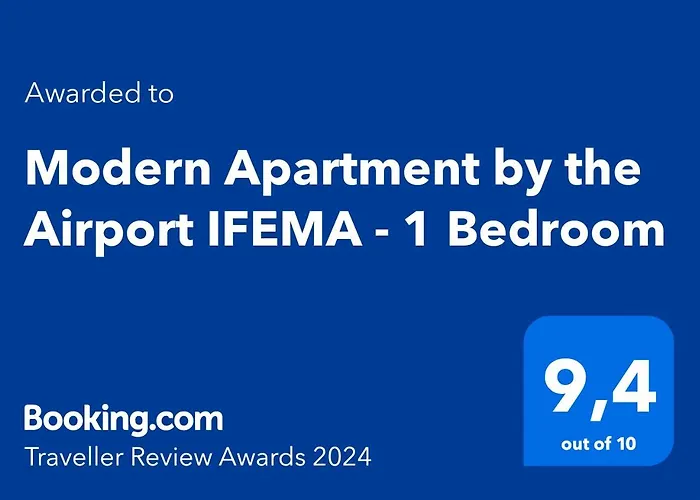 Modern Studio By The Airport-Ifema Madrid